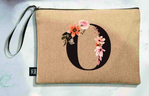 letter o tote bag - wedding gifts